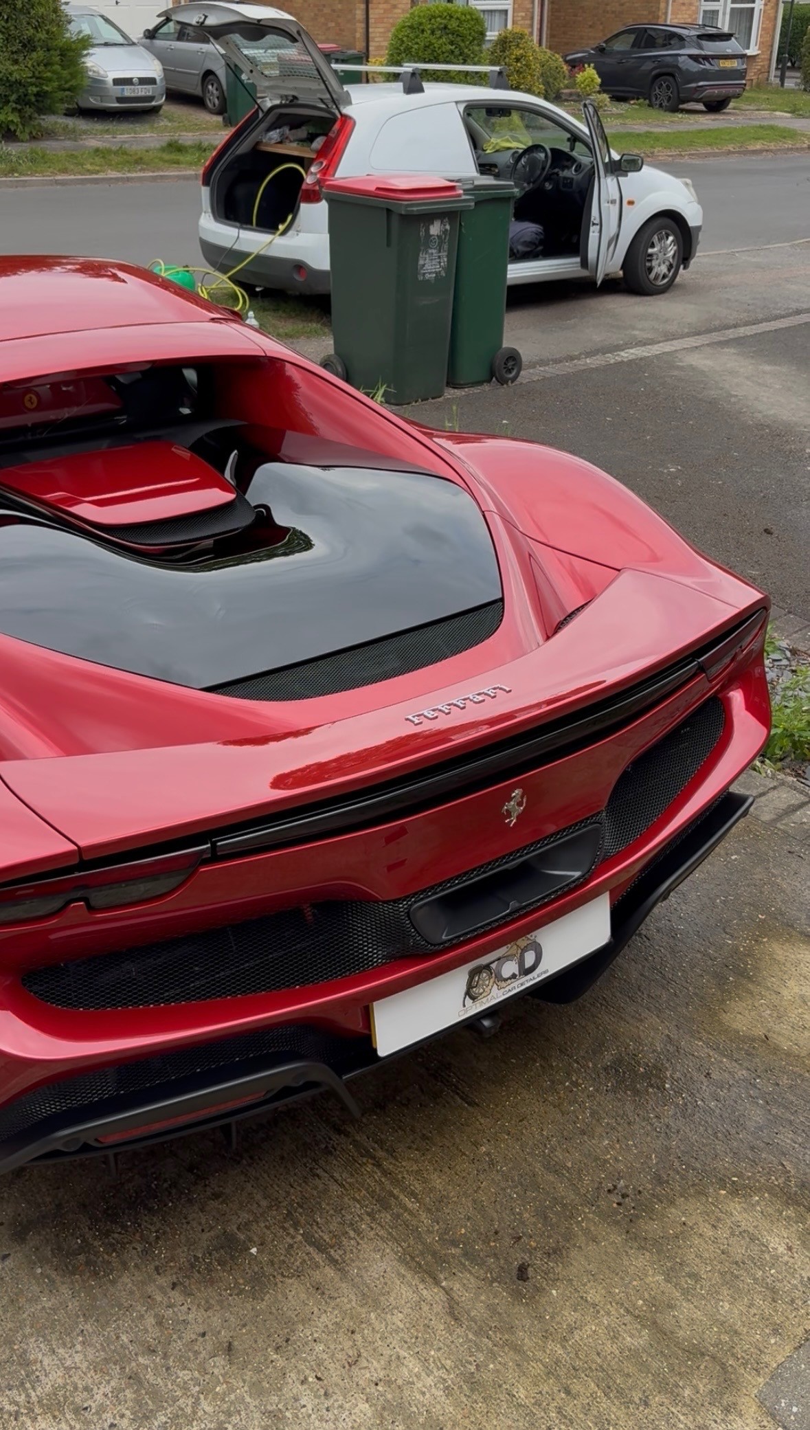 Ferrari 296 GTB — rear exterior